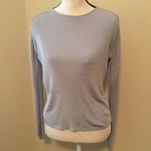 Ellen Tracy silver long sleeve🌹🌹